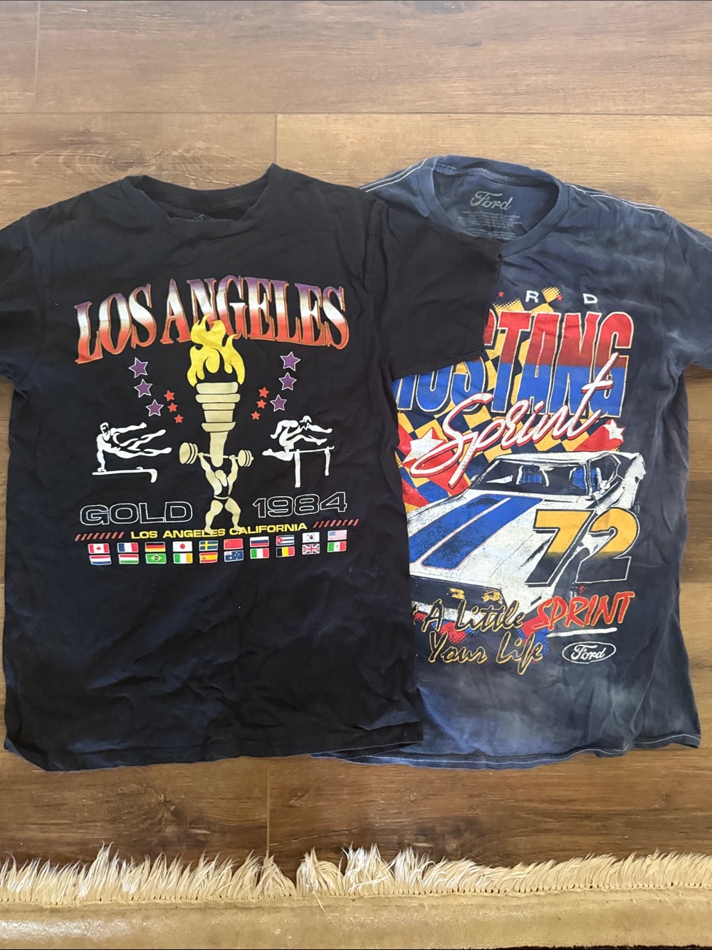 Los Angeles Graphic Tee - Black - Unbranded